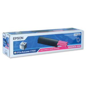 Epson S050188 Laser Toner Cartridge High Capacity Page Life 4000pp Magenta Ref C13S050188 Ident: 806E