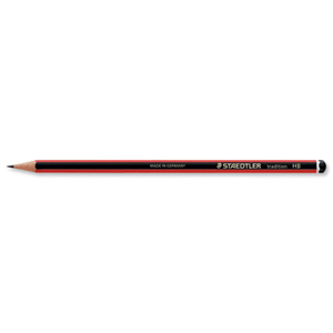 Staedtler 110 Tradition Pencil Cedar Wood HB Ref 110-HB [Pack 12] Ident: 102A