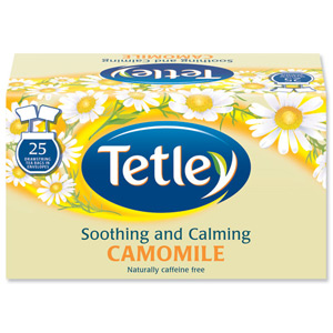 Tetley Tea Bags Camomile Smile Individually Wrapped Ref 1287B [Pack 25] Ident: 610C