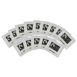 Fairtrade Sugar Sachets White Ref A03620 [Pack 1000] Ident: 616D