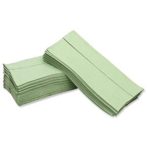 Maxima Green Hand Towels C-fold Single Ply 144 Sheets Green Ref VMAX5053 [Pack 20] Ident: 599E