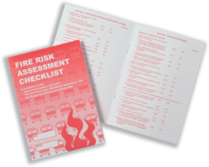Stewart Superior Fire Risk Assessment Booklet 8 Page Ref FRA001 [Pack 3] Ident: 547E