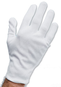 CPD Nylon Gloves [Pair] Mens White Ref VBL135002
