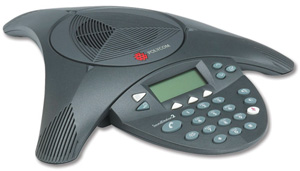 Polycom SoundStation2 Conference Phone Anti-Echo Full Duplex 8-10 Users 360 Deg Pickup Ref PB-PO2 Ident: 678D