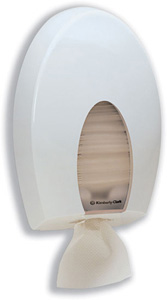 Kimberly-Clark Aqua Bulk Pack Toilet Tissue Dispenser W200xD143xH337mm White Ref 6975 Ident: 593A