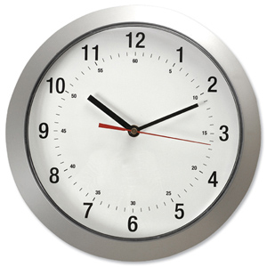 Wall Clock Diameter 320mm Grey Ident: 485D