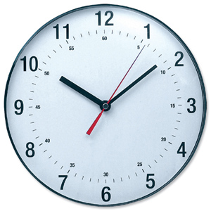 Wall Clock Diameter 250mm Ident: 485C