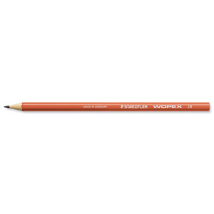 Staedtler Wopex Pencil Fibre Material Non-slip Surface 2B Ref 180-2B [Pack 12] Ident: 102D