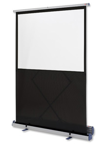 Nobo Projection Screen Floor-standing Portable 2000mm Diagonal Matt White Ref 1901956 Ident: 254D