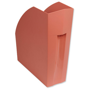 Mutiform Forever Magazine File Recycled Plastic A4plus Brick Red Ref 180103D