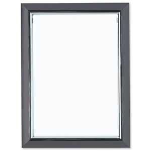 Deluxe Certificate Frame Non Glass Holds A4 Smoke Ident: 496D