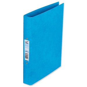 Concord Contrast Ring Binder Laminated 2 O-Ring Capacity 25mm A4 Sky Blue Ref 82193 [Pack 10] Ident: 216C