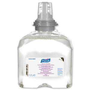 Purell Hygienic Hand Rub Gel Refill for TFX Dispenser 1200ml for 2000 Applications Ref N06173 [Pack 4] Ident: 602E