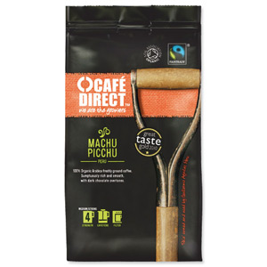 Cafe Direct Machu Pichu Coffee Fairtrade Roast and Ground 227g Ref A07354 Ident: 614A