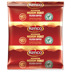 Kenco Westminster Coffee Sachets 3 Pints per 65g Sachet Ref A07356 [Pack 10] Ident: 613A