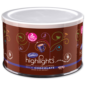 Cadbury's Highlights Chocolate Drink Mix Tin 450g Ref A07357