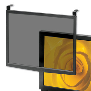5 Star Screen Filter Glass Anti-glare-radiation-static CRT LCD 19in Black Frame Ref CCS20560 Ident: 745A