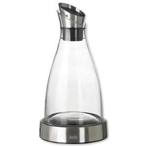 Cooling Carafe Glass and Stainless Steel with Removable Cooling Disk 1 Litre Ident: 624F