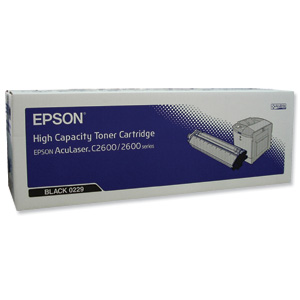 Epson S050229 Laser Toner Cartridge High Yield Page Life 5000pp Black Ref C13S050229