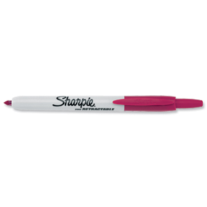 Sharpie Permanent Marker Pen Retractable with Seal Bullet Tip 1.0mm Line Assorted Ref S0810880 [Wallet 4]