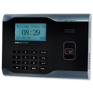 Safescan Time Attendance System 1800 Users Radio Frequency Identification Reader TA-810 Ref 125-0322 Ident: 555A