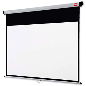 Nobo Wall Projection Screen for DLP LCD Widescreen 16:10 Format Black-bordered W1750xH1093mm Ref 1902550 Ident: 254C