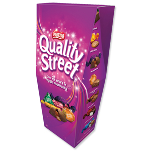 Nestle Quality Street Assorted Chocolates Box 350g Ref 12188146 Ident: 622D