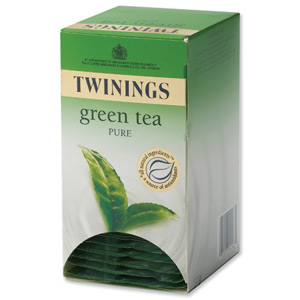 Twinings Pure Green Teabags Individually Wrapped Ref A06691 [Pack 20] Ident: 610A