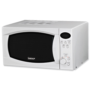 Igenix Microwave Oven 800W Touch Control Compact 20 Litre White Ref IG2800