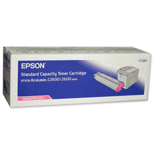 Epson S050231 Laser Toner Cartridge Page Life 2500pp Magenta Ref C13S050231
