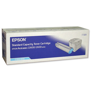 Epson S050232 Laser Toner Cartridge Page Life 2500pp Cyan Ref C13S050232