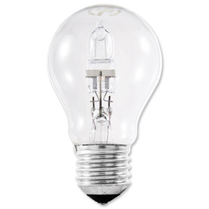 Light Bulb Energy Saving GLS Halogen Screw Fitting 70W Clear Ident: 493A