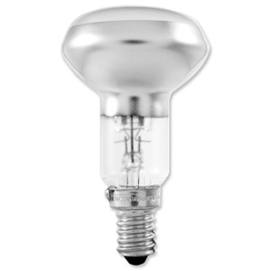 R50 Reflector Light Bulb Energy Saving Halogen Small Screw Fitting 28W Ident: 493A