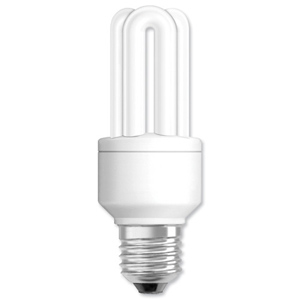 Light Bulb Energy Saving Compact Fluorescent Screw Fitting 8W Ident: 493A