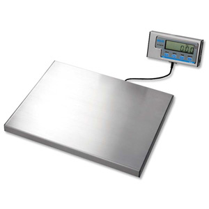 Salter WS Electronic Parcel Scale Portable with Detached LCD 50g Increments Capacity 120kg Ref WS120 Ident: 165F