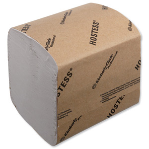 Hostess Toilet Tissue Bulk Recycled Biodegradable Sheet 186x114mm 520 Sheets Ref 4471 [36 Sleeves]