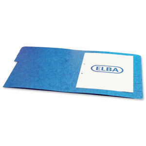 Elba Organiser File Pressboard Elasticated 5-Part Foolscap Blue Ref 100090166 [Pack 5] Ident: 204C