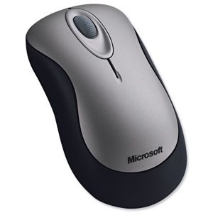 Microsoft Wireless Mouse 2000 Optical Cordless Ambidextrous Customisable Buttons Ref 36D-00011