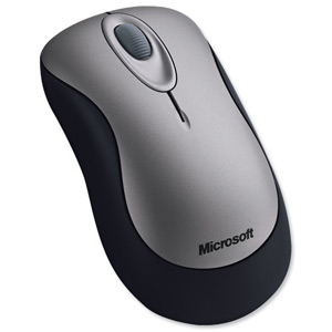 Microsoft Wireless Mouse 2000 Optical Cordless Ambidextrous Customisable Buttons Ref 36D-00011 Ident: 737A