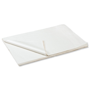 Tissue Paper 100 percent Recycled Sheet 500x750mm White [Pack 480] Ident: 151A