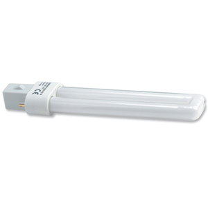 Light Bulb Energy Saving Compact Fluorescent G23 Push Pin Fitting 11W Ident: 493A