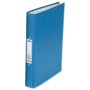 Concord Classic Ring Binder 2 O-Ring Capacity 25mm A4 Blue Ref C82103 [Pack 10] Ident: 216B