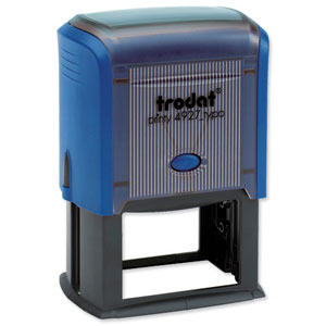 Trodat 4927 Printy Typo D-I-Y Stamp Kits Ink Tweezers and Lettering 3mm 4mm 8 Line Ref 6012 Ident: 347G