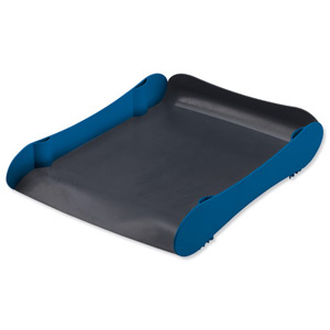 Avery Infinity Letter Tray Wave-design Back-tilted Base Blue and Grey Ref INF1BG Ident: 326A