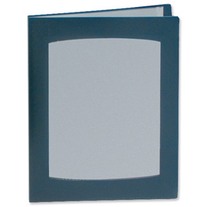 Rexel Clearview Display Book 24 Pockets A4 Blue Ref 10320BU Ident: 297H