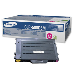 Samsung Laser Toner Cartridge Magenta Ref CLP-500D5M-ELS