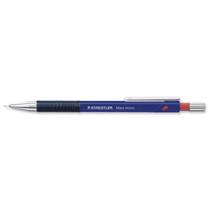 Staedtler 775 Mars Micro Automatic Pencil with Rubber Grip and Cushioned 0.7mm Lead Ref 775-07 [Pack 10] Ident: 100C