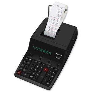 Canon MP25-MG Calculator Printing Mains-power Tax 12 Digit 4.3 Lines/sec Black Ref 4641B002AA