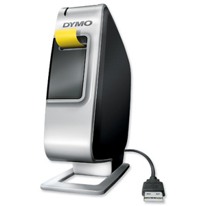 Dymo Plug N Play Label Machine USB Lithium-ion Battery D1 Prints 2 Lines Ref S0915390