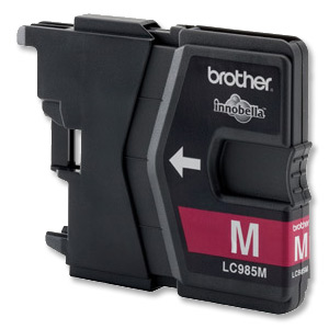 Brother Inkjet Cartridge Page Life 260pp Magenta Ref LC985M Ident: 695A